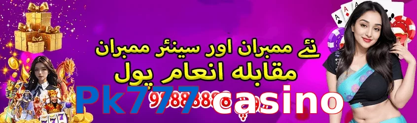 Pk777 casino hero visual